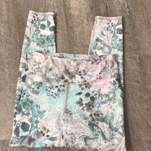 Small skull flower evolution and creation legging